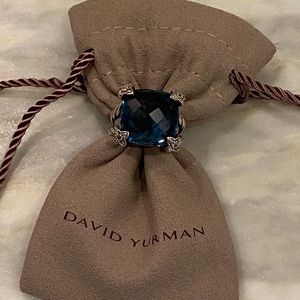 David Yurman Hampton Blue Topaz Ring